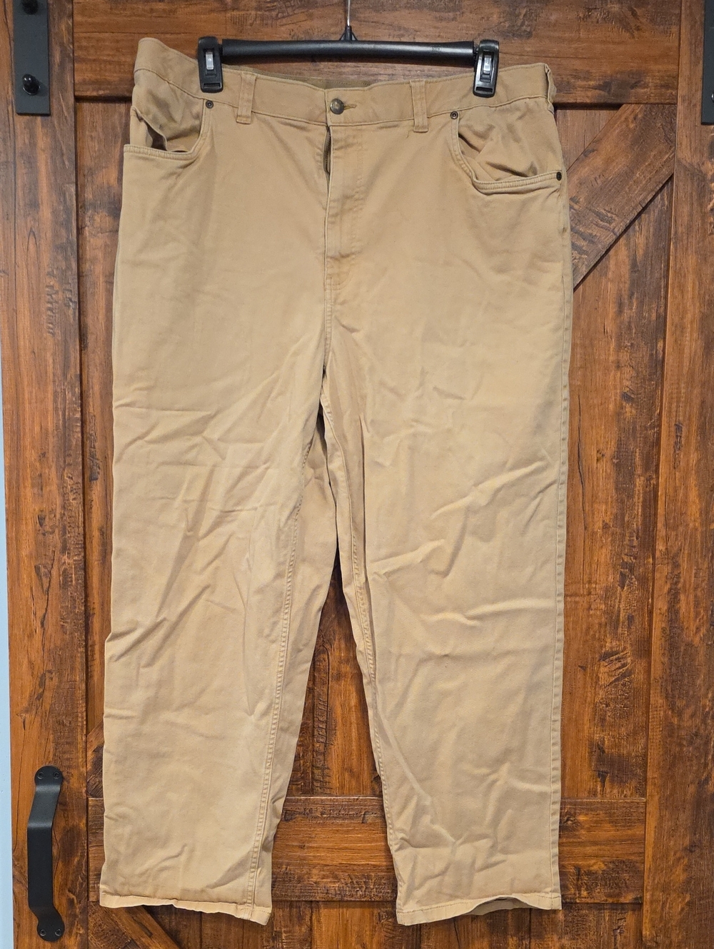 Harbor Bay Mens Tan Khaki 42x30